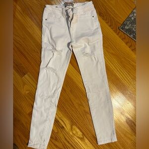 Hot Kiss Women's White Skinny Jeans